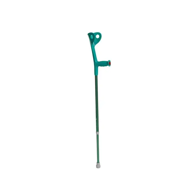 Elbow Crutch with Fixed Handle, Fuchsia, 100–123 cm | MOBIAK